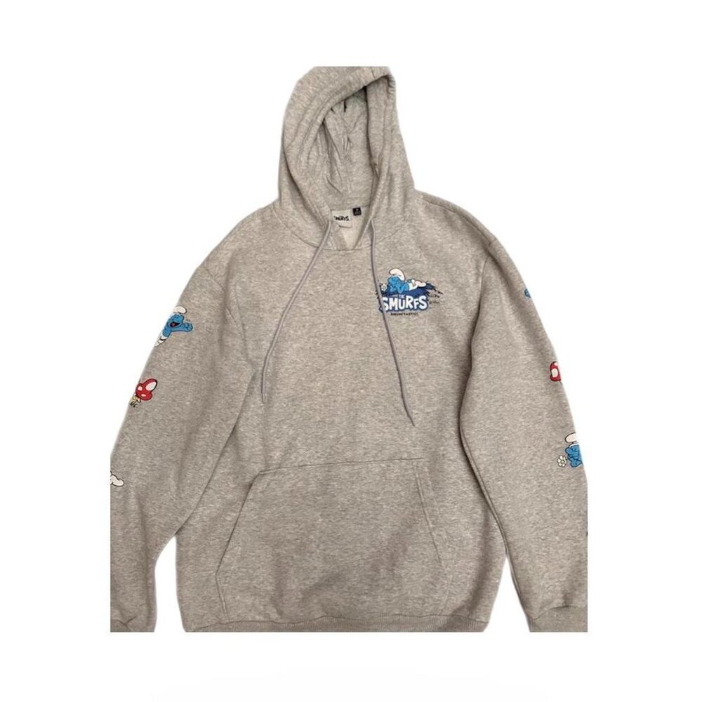 Smurf Grey Hoodie